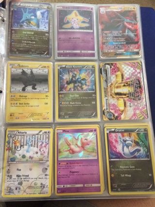 Binder Full Of Pokemon Cards,  Holos,  Gx,  Shinning,  Rares,  More