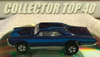 Pontiac Gto Hot Wheels Since 68 Top 40 1967 Blue Rare Loose