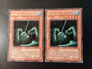 X2 Yugioh King Of The Swamp Ast - 082 1st Edition Rare 2 For $5.  00