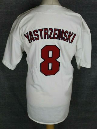 Yastrzemski 8 Vintage Boston Red Sox Baseball Jersey Mens Xl Starter Rare