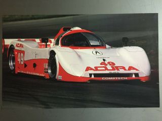 1994 Acura Nsx Camel Lights Race Car Print,  Picture,  Poster,  Rare Awesome L@@k