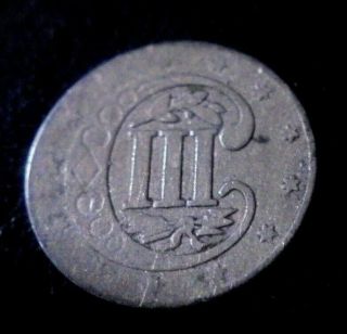 Rare 1856 Silver 3c 3 Cent Piece Trime Coin Pre Civil War Great Date