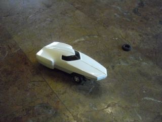 Rare Vintage Eldon Ho Slot Car 1968 Astro 3220 Pearl White Missing 2 Tires