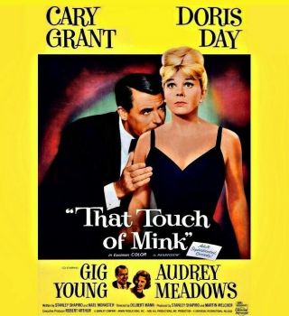 That Touch Of Mink Rare Classic Comedy Dvd 1962 Doris Day Cary Grant