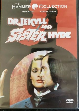 Dr.  Jekyll And Sister Hyde (dvd,  2001) Rare Oop Hammer Films 100 Guaranteed