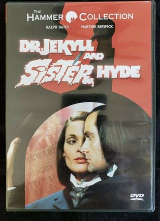 Dr.  Jekyll and Sister Hyde (DVD,  2001) Rare OOP Hammer Films 100 Guaranteed 2