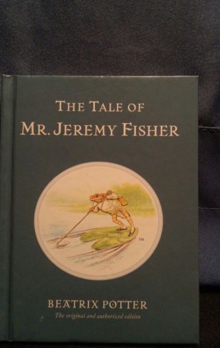 Beatrix Potter The Tale Of Mr.  Jeremy Fisher Book Toad Peter Rabbit Rare