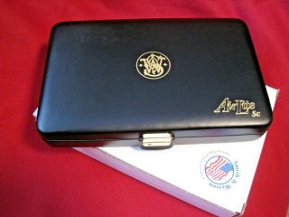 Smith And Wesson J - Frame “airlite Sc” Jewel 340pd Revolver Carry Case Box Rare