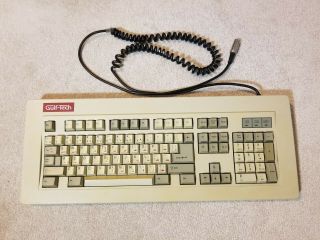 Rare Gulf - Tech Gt - 2332 Arabic English Vintage Mechanical Keyboard | At/xt Switch