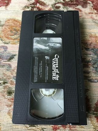 Caress of the Vampire VHS horror rare 3