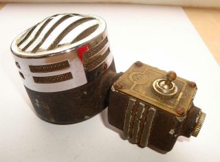 VERY RARE ANTIQUE UK 1920`S/30`S VELOCITY MOVING COIL MICROPHONE BY TRIX 2