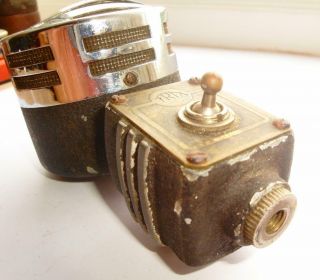 VERY RARE ANTIQUE UK 1920`S/30`S VELOCITY MOVING COIL MICROPHONE BY TRIX 3