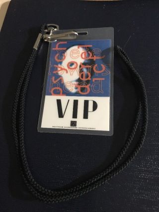 Pete Townshend Psychoderelict The Who Backstage Vip Pass Laminate Rare