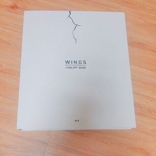 Bts Bangtan Boys The Wings Concept Book Kpop Rare No Lenticular Photocard