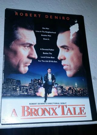A Bronx Tale Dvd Rare Oop Snapcase Release Robert De Niro