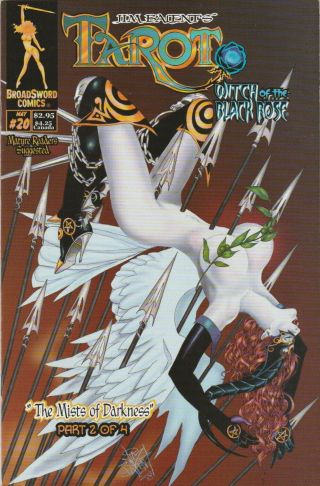 Tarot Witch Of The Black Rose 20 Vf/vf - 2003 Broadsword Comics Jim Balent Rare