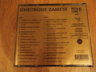 GHEORGHE ZAMFIR Doina DeL ' Amour - Rare 2 CD Box Set 2