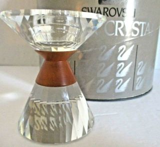 Swarovski Rare Small Colonna Crystal Candle Holder - 7600 Nr 144 070