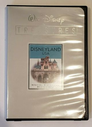 Walt Disney Treasures Disneyland USA Special Historical Broadcasts DVD RARE 2001 3