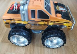RARE TOY STATE INDUSTRIAL ROAD RIPPERS Wild West Monster Truck 1995 4