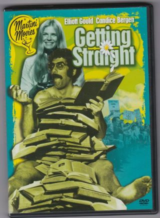 Getting Straight Dvd Cult Drive - In Hippies Candice Bergen Elliott Gould Oop Rare