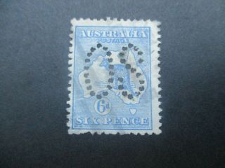 Kangaroo Stamps: Large Perf Os - Rare (f238)