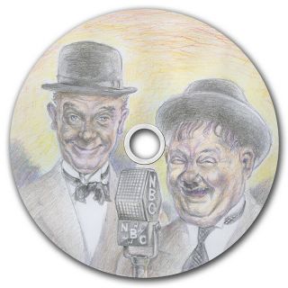 Laurel & Hardy On The Radio & On The Phone CD ' s Book,  Rare 4