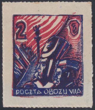 1944 Wwii Poland Murnau Oflag Vii A Pow Prisoner Of War November Uprising Rare