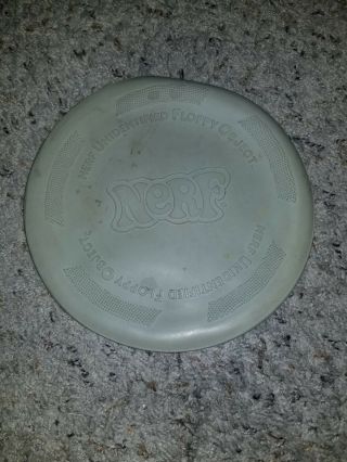 Nerf Frisbee Ufo Unidentified Floppy Object 1987 Parker Brothers Kenner Rare