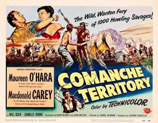 Rare 16mm Feature: Comanche Territory (maureen O 