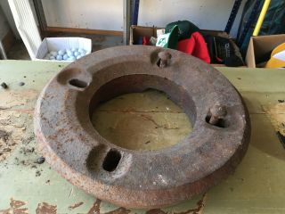 MINNEAPOLIS MOLINE Wheel Weight Front Wheel Weight 10A1134 RARE MM Tractor Part 6