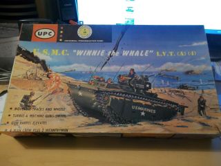 1/40 Rare Upc " Usmc Winnie The Whale " L.  V.  T.  (a) (4) Ww2 Us Amphibious 2157