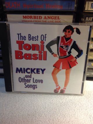 Best Of Toni Basil: Mickey And Other Love Songs (cd,  Razor & Tie) Rare Oop