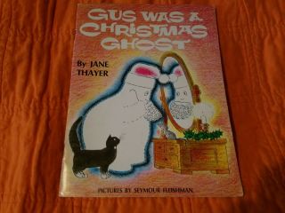 Vintage Gus Was A Christmas Ghost By Jane Thayer Pb Weekly Reader Rare