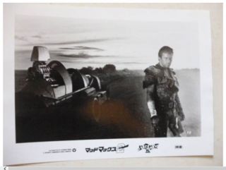 Mel Gibson Mad Max 2 Lobby Card Movie Japan Rare About 16.  5 × 12 Cm