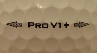 Extremely Rare Titleist Pro V1,  Plus Golf Ball Professional Prototype Collectors