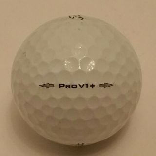 EXTREMELY RARE TITLEIST Pro V1,  PLUS Golf Ball Professional Prototype Collectors 2
