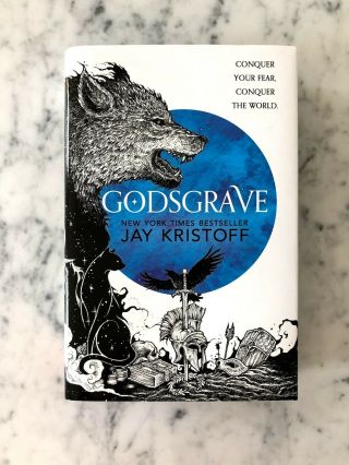 Godsgrave By Jay Kristoff Waterstones Edition,  Signed,  Black Edges Rare