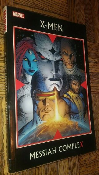 Marvel Comics X - Men Messiah Complex Collectible Graphic Novel Tpb Book Rare
