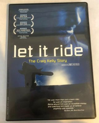 Let It Ride: The Craig Kelly Story (dvd,  2007) Rare James Hetfield Snowboarding