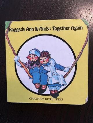 RARE Little Treasury of Raggedy Ann & Andy Book Set 1984 and Raggedy Ann Doll 5