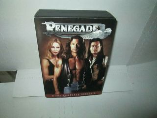 Renegade - Season 1 2 3 4 & 5 Rare (20 Disc) Dvd Box Set Lorenzo Lamas 90s