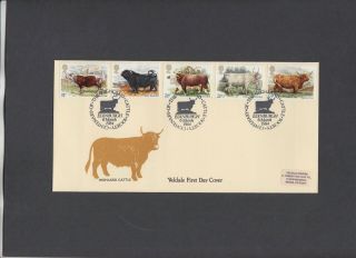 1984 Cattle Veldale First Day Cover.  Rarely Seen.