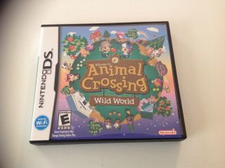 Euc Nintendo Ds Animal Crossing Wild World No Booklet Retired Rare