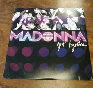 Madonna - Get Together 12 " Double Vinyl Lp Rare Oop Promo Cut 6 Remixes