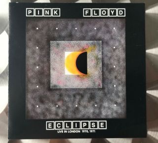 Rare Pink Floyd Eclipse Cd Live In London 1970,  1971 Great Dane Records