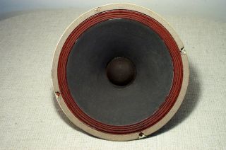 Rare General Electric 12 " Woofer Extened Bass Xclnt Alnico 1960 