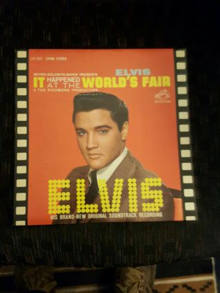 Rare Elvis Presley Lp - It Happened At The World 