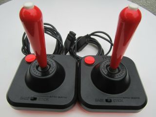 Wico Command Control Joy Stick Controllers Atari Video Game System Vintage Rare
