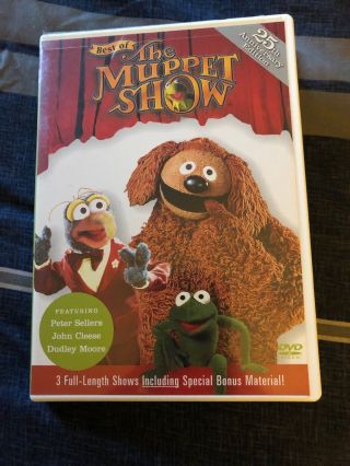 Best Of The Muppet Show (DVD 4 - Pack,  2003) OOP RARE BOX SET 7